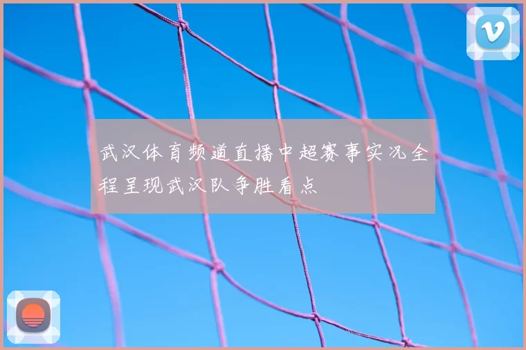 武汉体育频道直播中超赛事实况全程呈现武汉队争胜看点