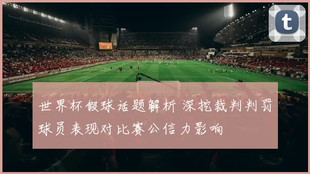 世界杯假球话题解析 深挖裁判判罚球员表现对比赛公信力影响