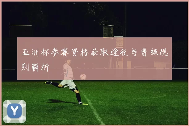 亚洲杯参赛资格获取途径与晋级规则解析