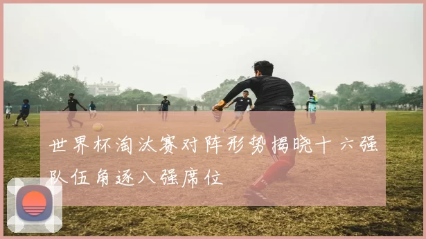 世界杯淘汰赛对阵形势揭晓十六强队伍角逐八强席位
